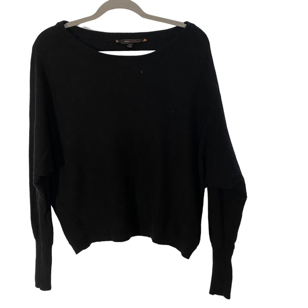 BCBG Maxazria Women's Black Sweater